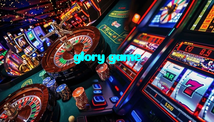 glory game casino presented on mobile device in Pakistan with slots and live games